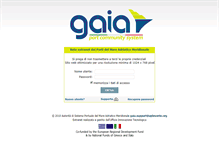 Tablet Screenshot of gaia.aplevante.org